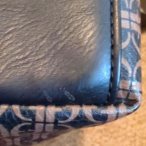 Fossil Brown Patterned Tote Bag - Picture 6 of 6